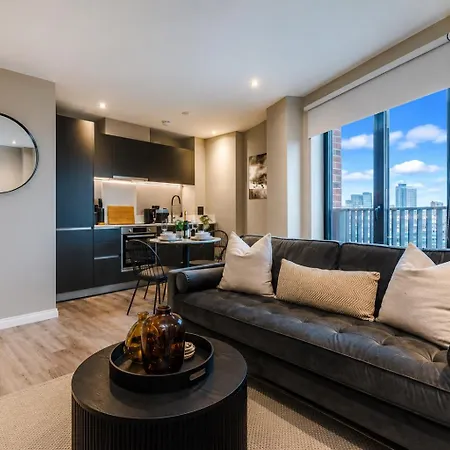 アパート Skyline Views - 2 Bed Flat リーズ